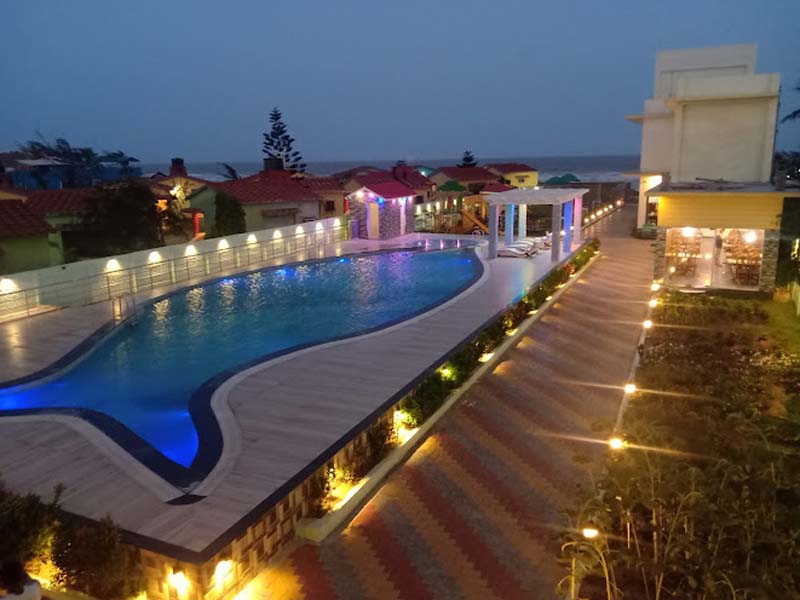 New year Ilightbeach resort mandarmani